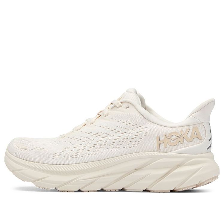 (WMNS) HOKA ONE ONE Clifton 8 Wide 'Eggnog Shifting Sand' 1121375-ESSN