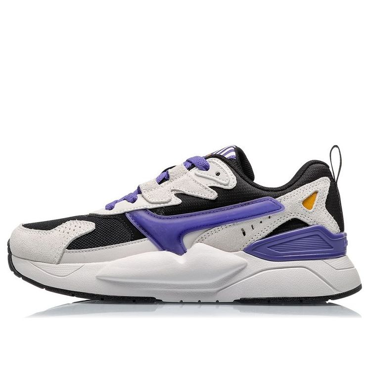 (WMNS) Li-Ning Classic Leisure 'Black Purple White' AGCQ408-2