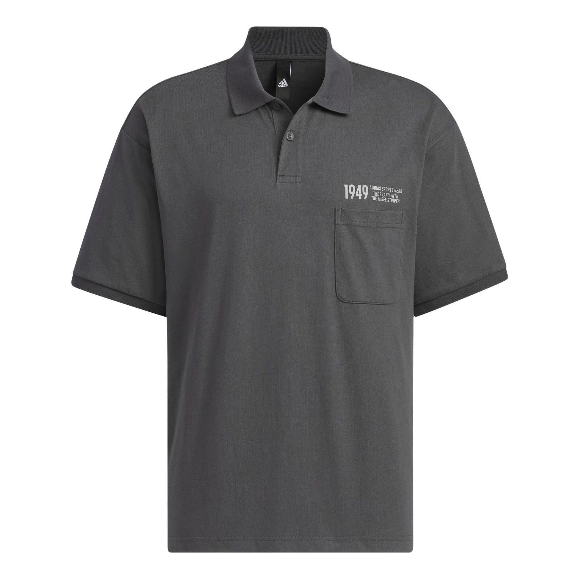 adidas Verbiage Polo Shirt 'Black' IP3979