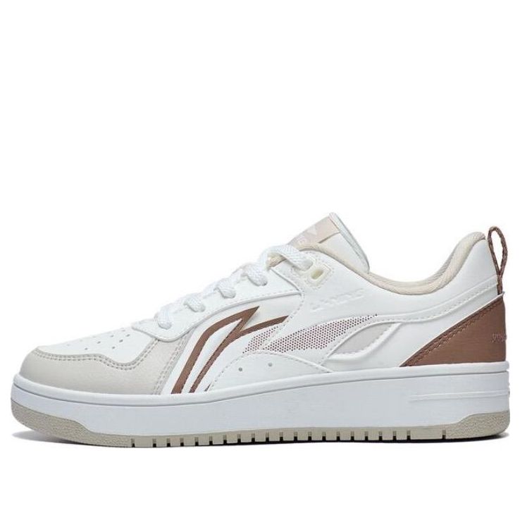 (WMNS) Li-Ning Shiyi 'White Brown' AGCT342-3