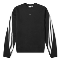 adidas originals 3-Stripes Wrap CR Crewneck Black FM1522