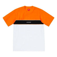 Supreme SS19 Piping Practice SS Top Logo Tee SUP-SS19-10112