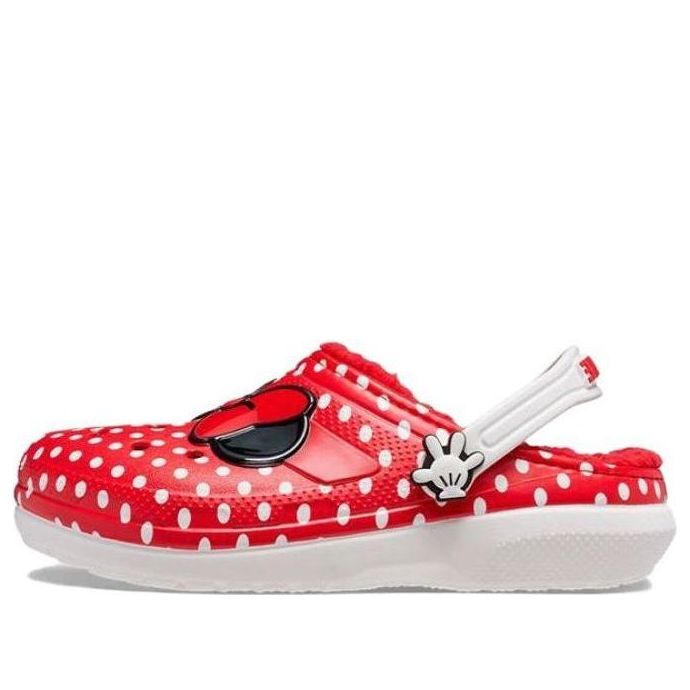 (GS) Crocs x Disney Minnie Mouse Clogs 'Red White' 208027-03