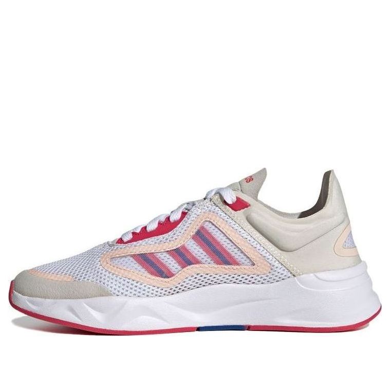 (WMNS) adidas neo Futureflow Cc 'Gray White Red' FY8505