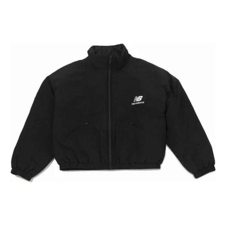 (WMNS) New Balance Athletics Winterized Padded Jacket Asia Sizing 'Black' WJ13504-BK