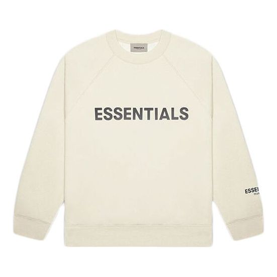 Fear of God Essentials SS20 Crewneck Sweater 'Buttercream' FOG-SS20-296