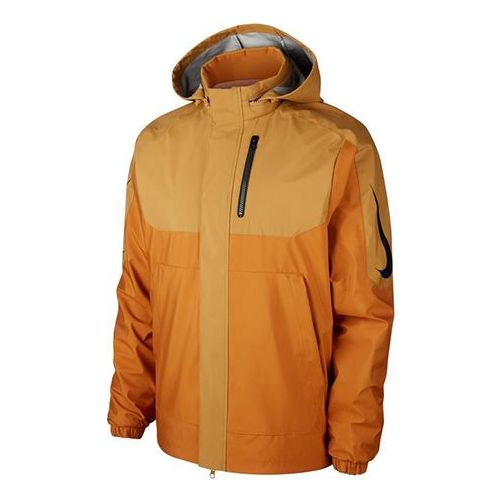 Nike Colorblock Reversible Detachable Skateboard Jacket Yellow BV8285-255