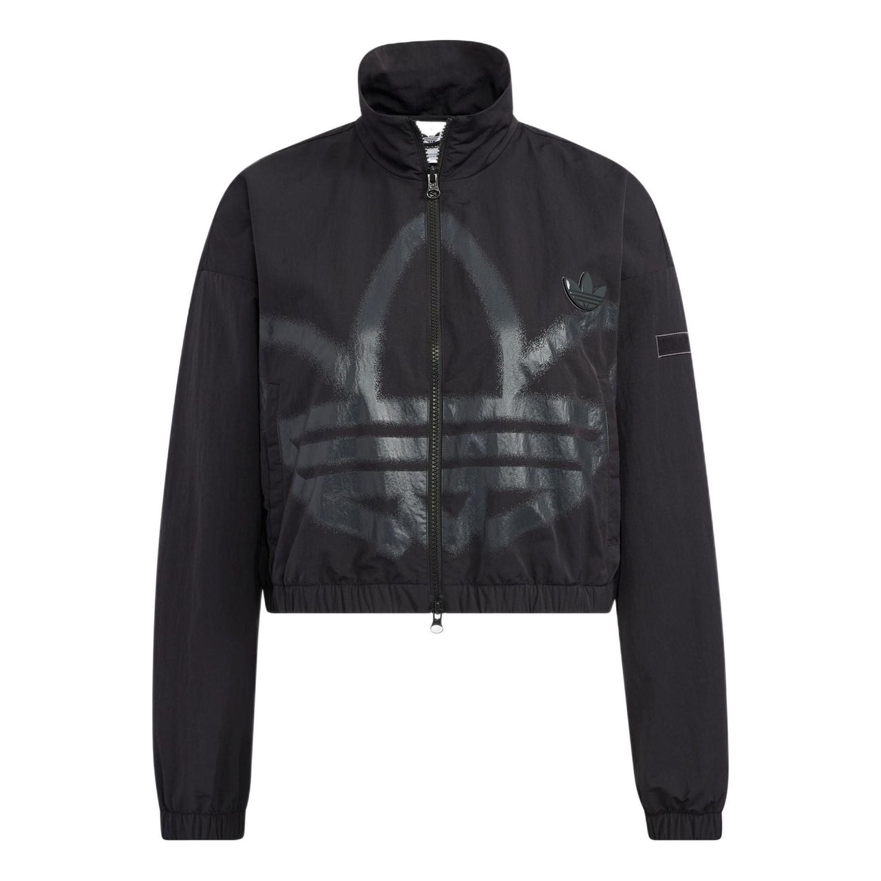 (WMNS) adidas Adicolor Track Jacket Asia Sizing 'Black' HS1937