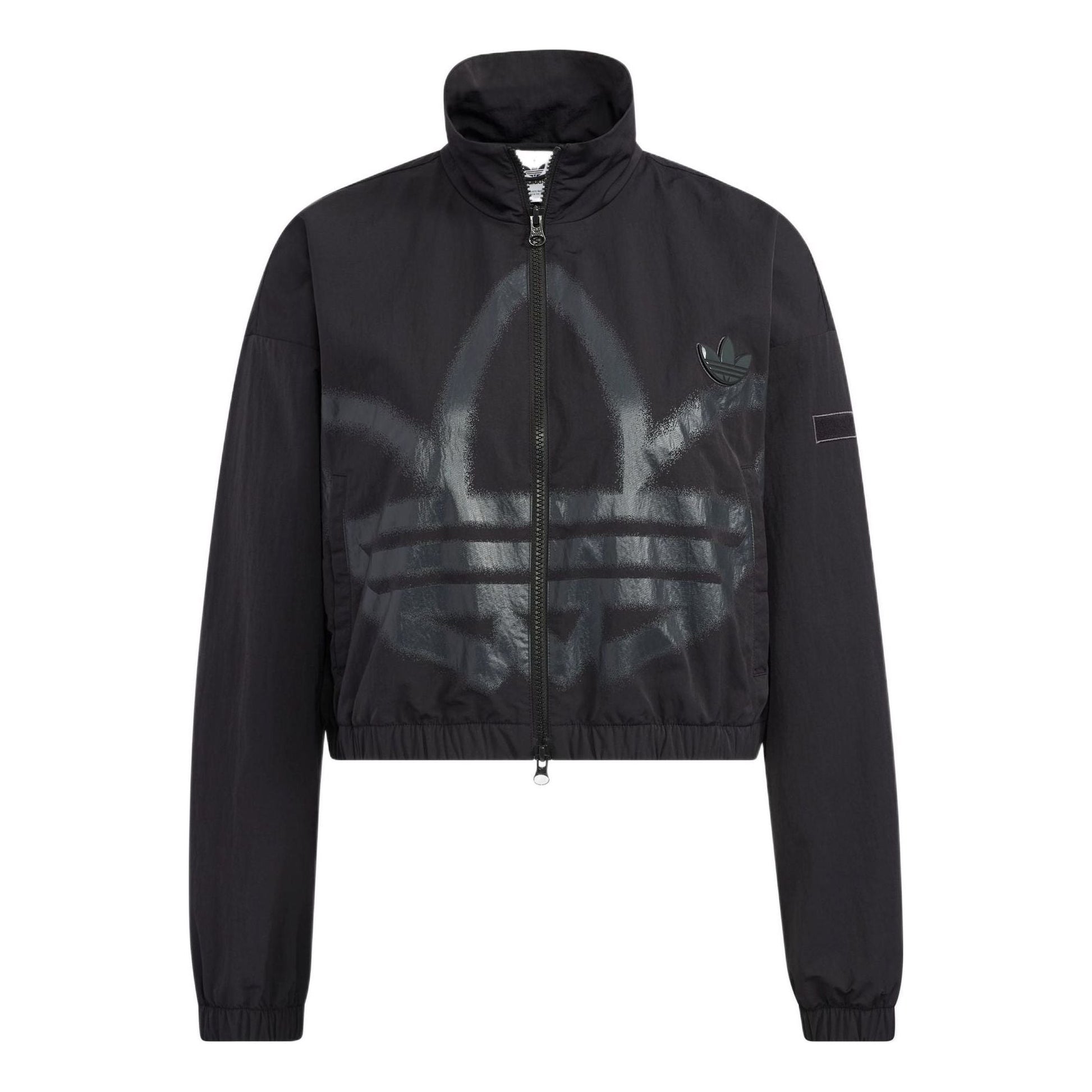 (WMNS) adidas Adicolor Track Jacket Asia Sizing 'Black' HS1937