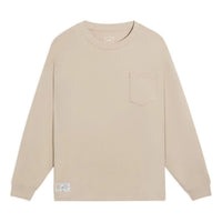 Li-Ning Chinese Color Pocket Long Sleeve T-shirt 'Light Brown' AHSS751-5