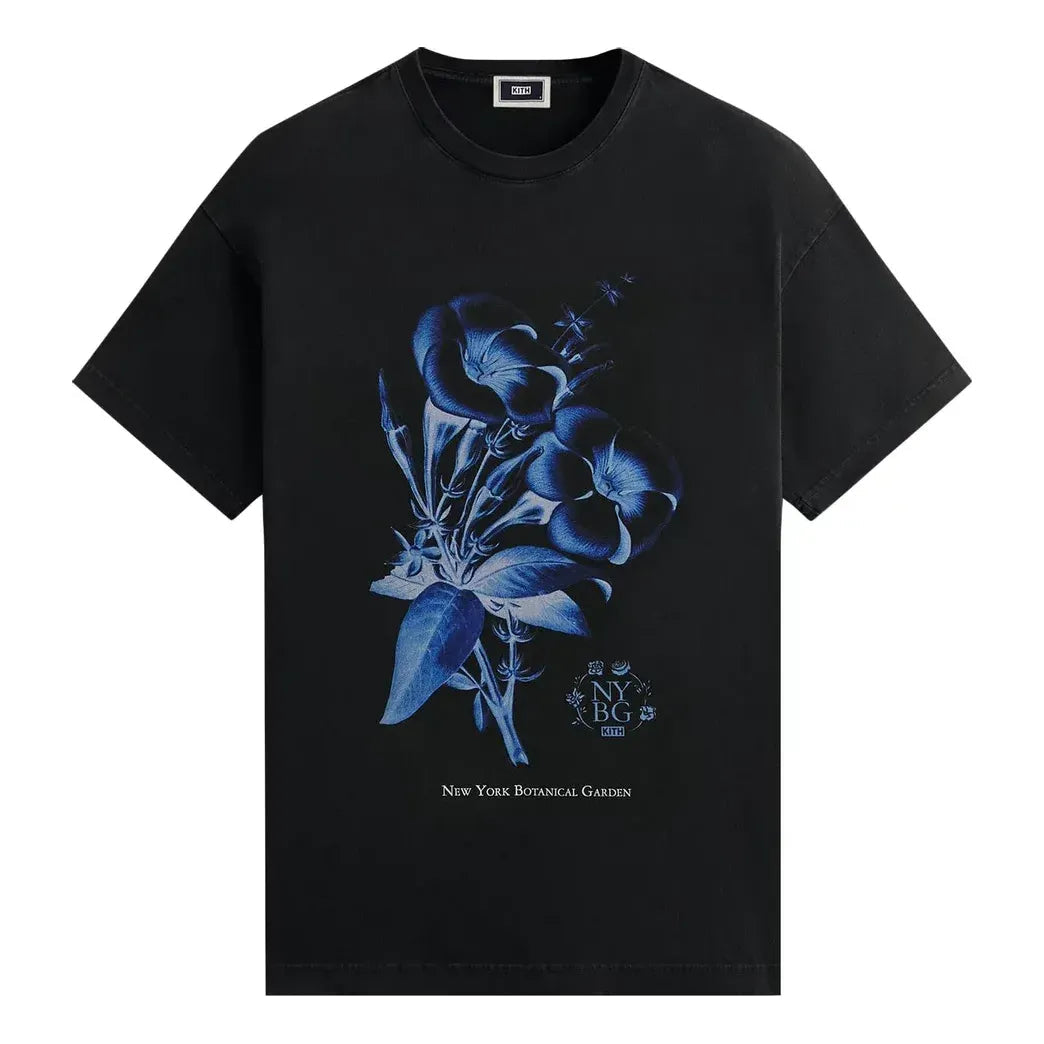 KITH SS24 x New York Botanical Garden Allamenda Vintage T-Shirt 'Black' KHM032115-001