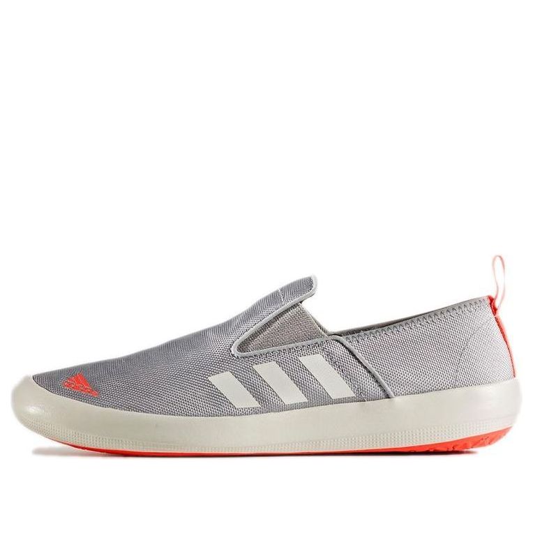 adidas B Slip-on Dlx Cozy Wear-resistant Low Tops Sports Gray AQ5202