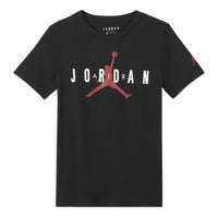 (PS) Air Jordan letter logo Dri-FIT T-shirt 'Black' HA5377-010