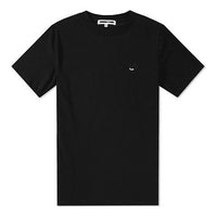 McQ Alexander McQueen Swallow Short Sleeve Unisex Black 277605-RKH36