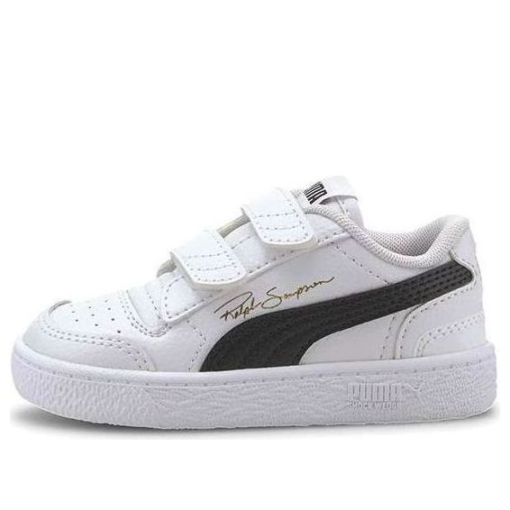 (TD) PUMA Ralph Sampson Lo Casual Board Shoes White/Black 370922-08