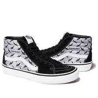 Vans Supreme x SK8-HI Pro 'Diamond Plate Black Grey' VN0A45JDTEB