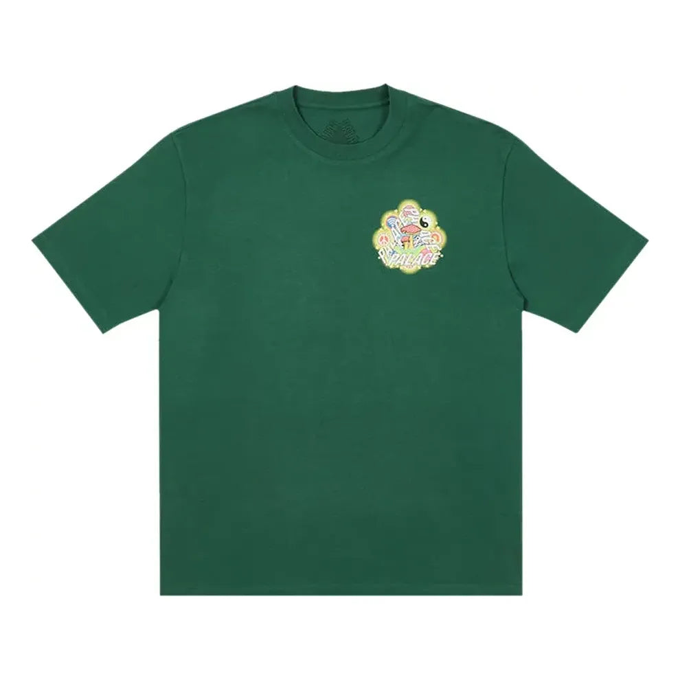 Palace SS22 Bun 5G T-Shirt 'Green' P23TS086