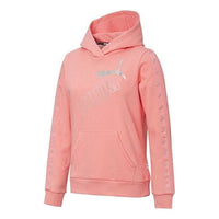 (WMNS) PUMA Amplified Hoodie 'Pink Silver' 586609-27