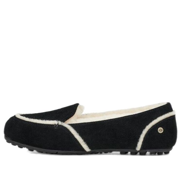 (WMNS) UGG Hailey Loafer 'Black' 1127441-BLK