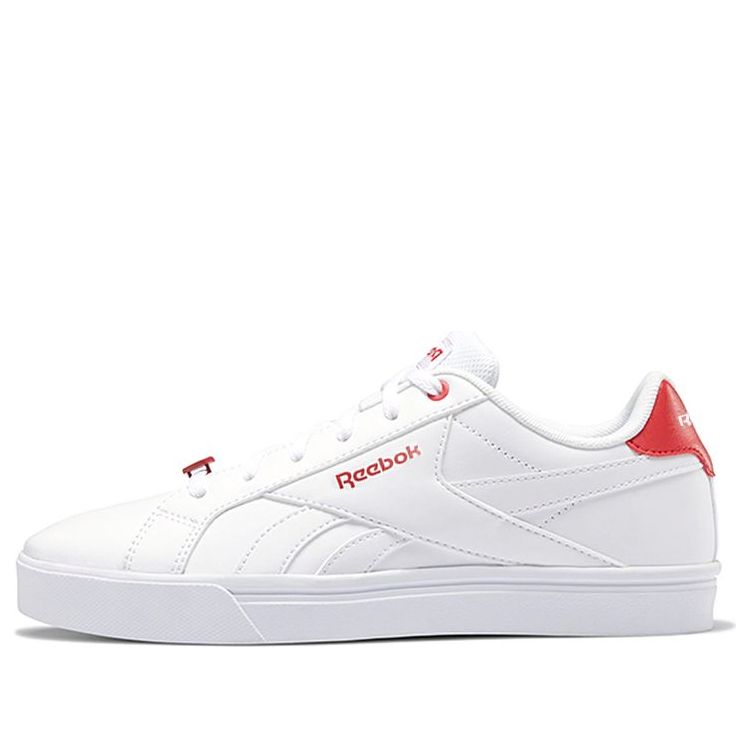 (WMNS) Reebok Royal Complete 3 Low Sneakers White/Red FU7584