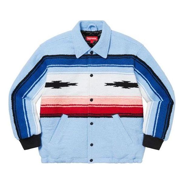 Supreme Tlaxcala Blanket Jacket 'Blue White Red' SUP-FW20-343