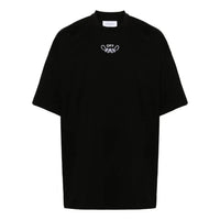 Off-White Bandana Arrow Cotton T-shirt 'Black' OMAA161S24JER0011001