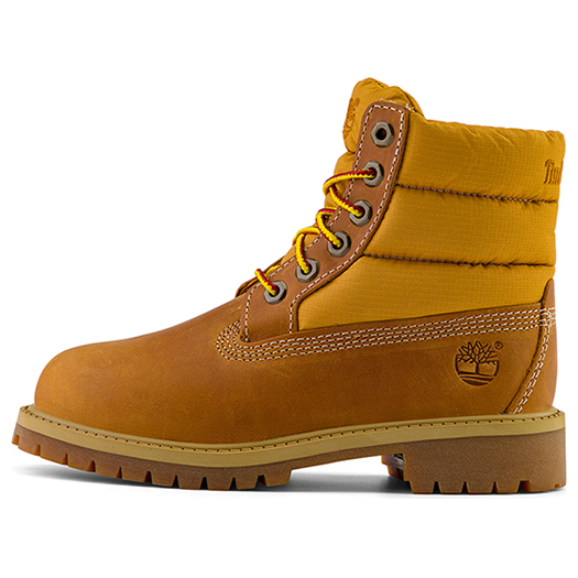 (GS) Timberland Premium 6 Inch Quilt Waterproof Boots 'Wheat' A1H9D