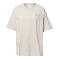 (WMNS) Converse Renew Loose Casual Short Sleeve Gray 10020180-036