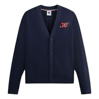 KITH For Wilson Sweater Cardigan 'Navy Blazer' W91M314406WDBC