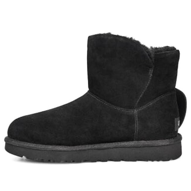 (WMNS) UGG Classic Mini Twist 'Black' 1099912-BLK