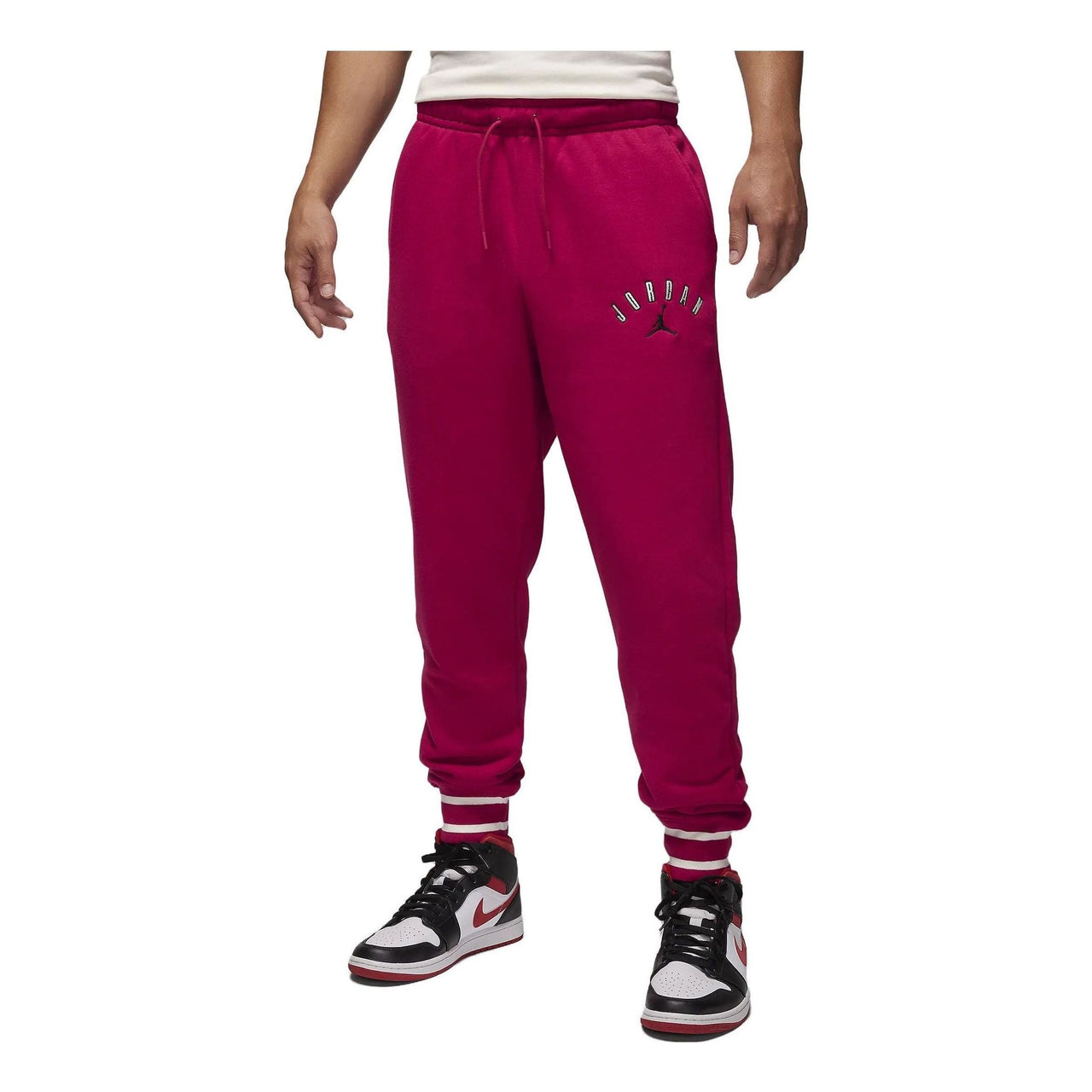 Air Jordan Flight MVP Fleece Trousers 'Pink' FB7011-619