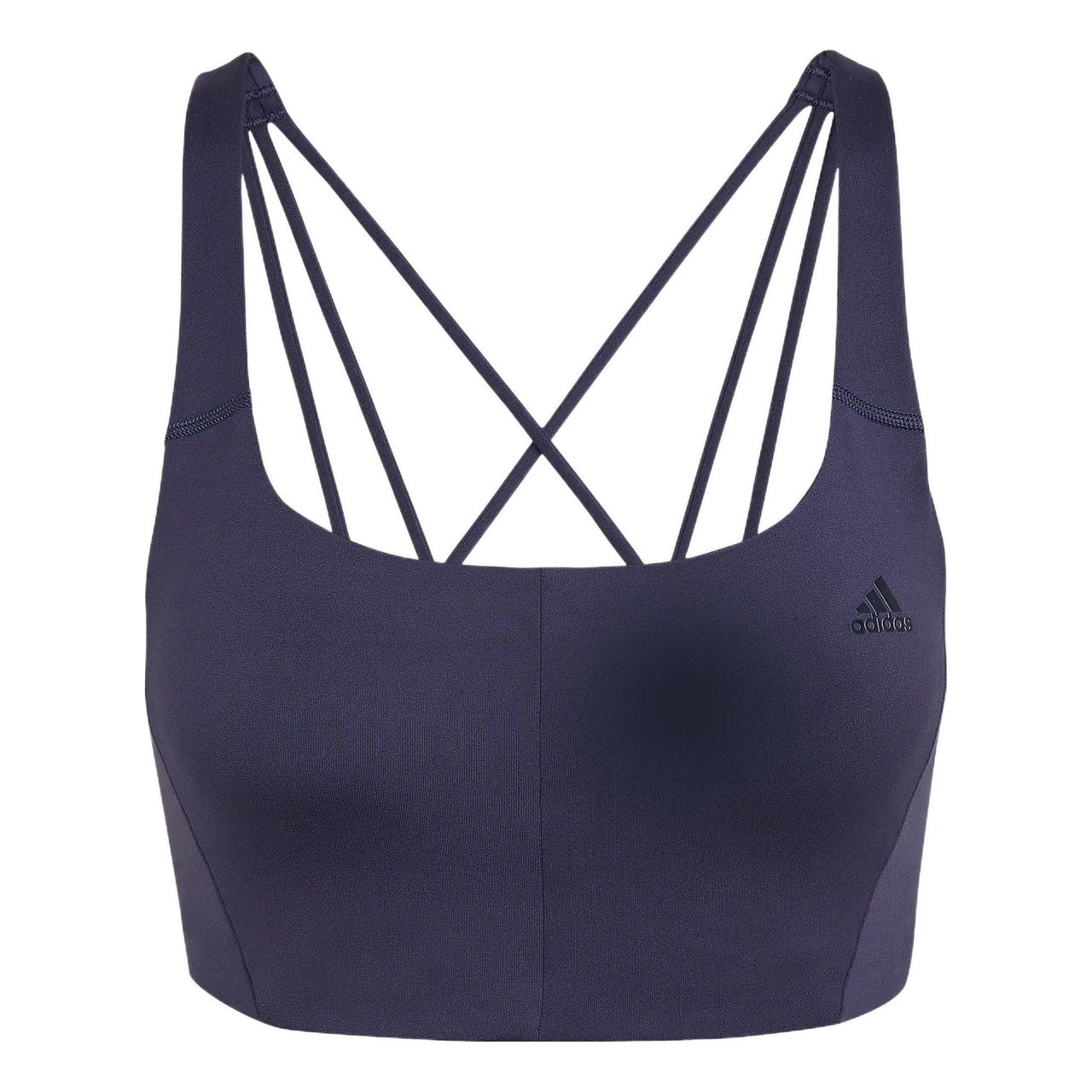 (WMNS) adidas CoreFlow Medium-Support Bra Asia Sizing 'Navy' HF2255