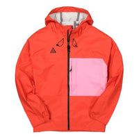 Nike ACG Outdoor Casual Windproof Colorblock US Edition Interchange Jacket Red BQ7340-634