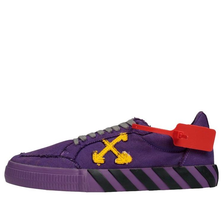 Off-White Vulcanized Low 'Violet Yellow' OMIA085R20D330502960