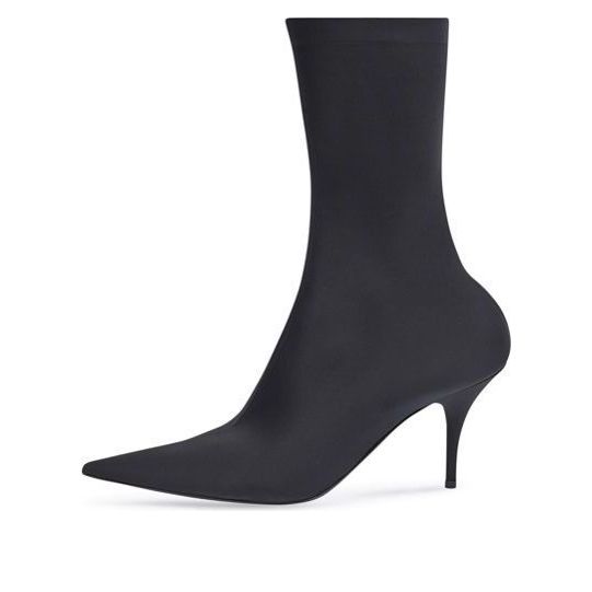 (WMNS) Balenciaga Matte Knife Boots 'Black' 548265W2ES01000