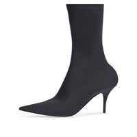(WMNS) Balenciaga Matte Knife Boots 'Black' 548265W2ES01000