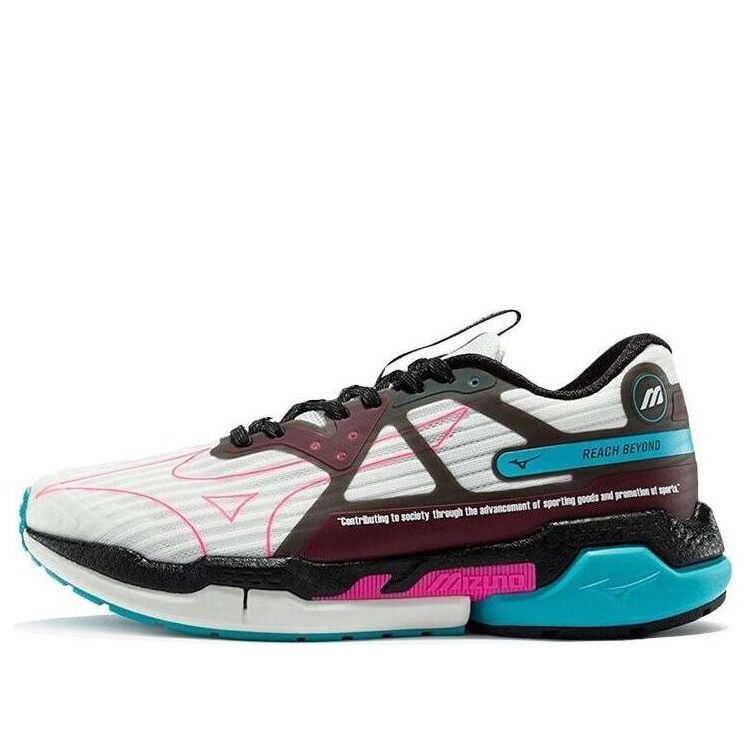 Mizuno PIX Retro Running Shoes Blue/Pink D1GH210201