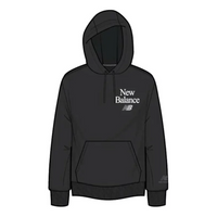 New Balance Celebrate Sweat Hoodie Asia Sizing 'Black' AMT21513-BK