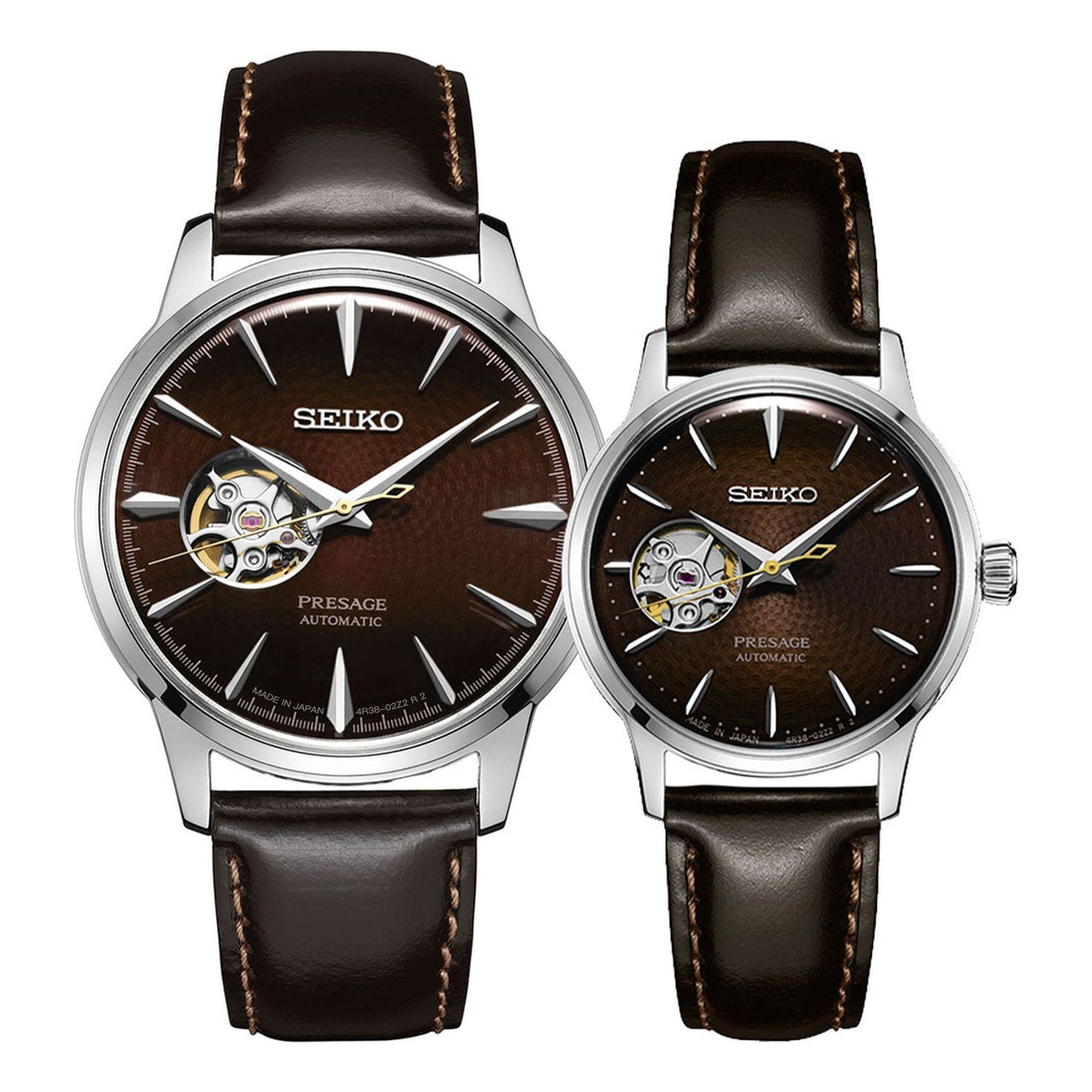 SEIKO Japan Watch Brown SSA407J1+SSA783J1
