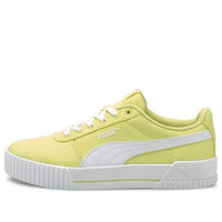 (WMNS) PUMA Carina Canvas Sneakers Yellow 368669-05