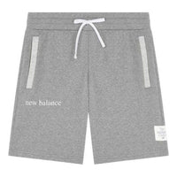 New Balance Essential Logo Shorts Asia Sizing 'Grey' AMS21552-HC