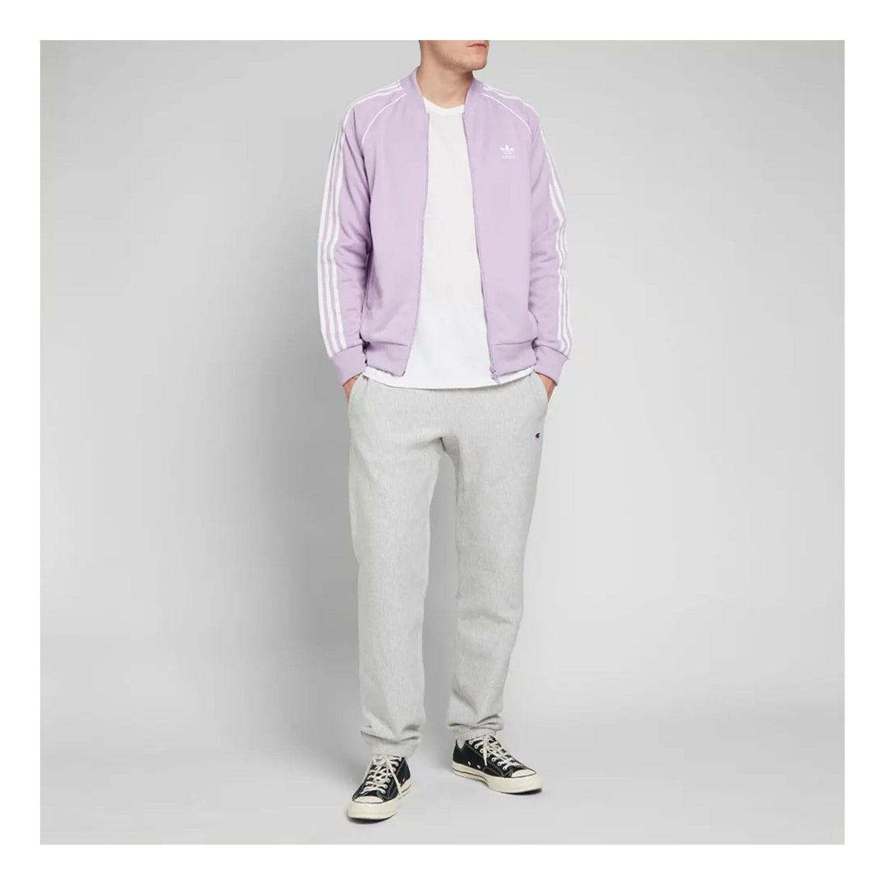 adidas SST Track Jacket 'Purple' DV1515