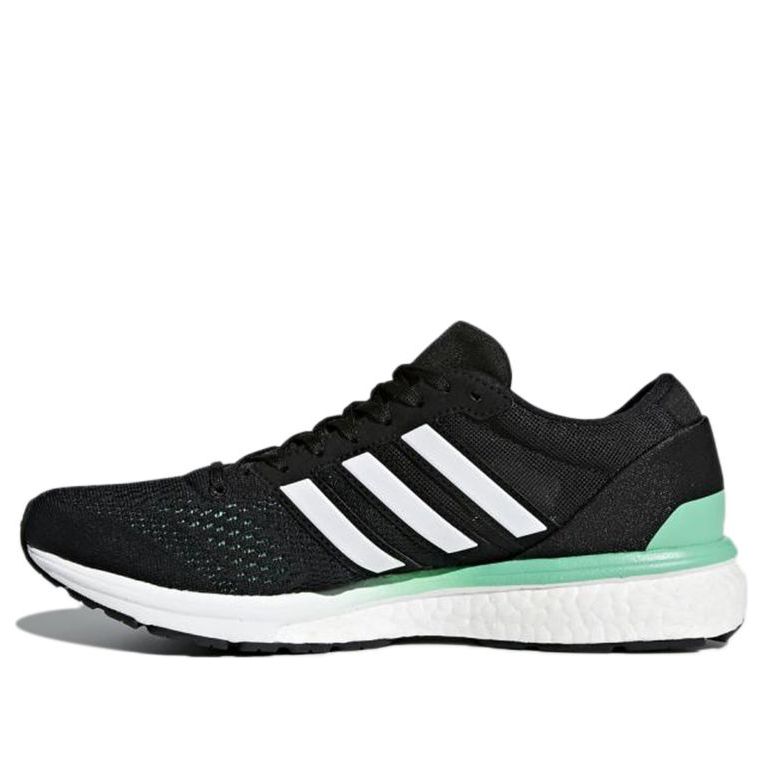 (WMNS) adidas Adizero Boston 6 'Black White Green' BB6421