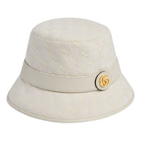 (WMNS) Gucci GG Canvas Bucket Hat 'Ivory' 748476-4HG62-9078