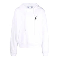 Men's Off-White SS22 Solid Color Printing Long Sleeves Version White OMBB037F21FLE00901840184