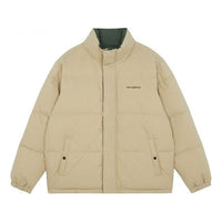 New Balance Warm and Windproof Sports Down Jacket Asia Sizing 'Beige Grey' AMJ14306-BEI