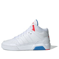 (WMNS) adidas neo PLAY9TIS 'White Orange' EE6071