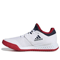 (WMNS) adidas Court Team Bounce Shoes White/Blue EF2639