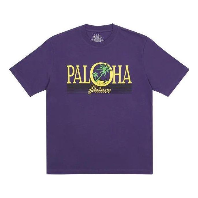 Palace Paloha T-Shirt 'Purple' P23TS045