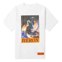HERON PRESTON Heron Times Regular T-shirt 'White' HMAA020F20JER0020120